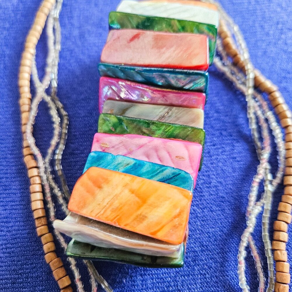 Shell Necklace & Bracelet Set - Picture 7 of 12